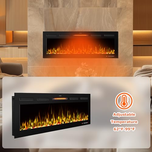 Vinmount 33" Smart Electric Fireplace Insert