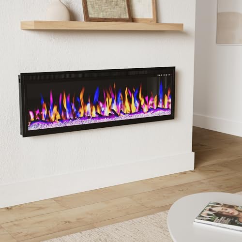 ALPACA Smart 50" WiFi Electric Fireplace Heater