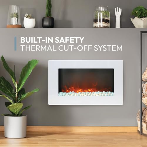 Cambridge Callisto 30" Wall-Mount Electric Fireplace
