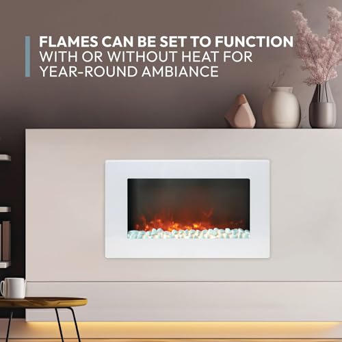 Cambridge Callisto 30" Wall-Mount Electric Fireplace