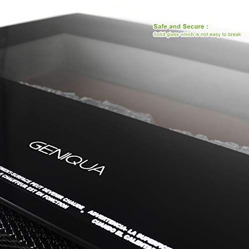 Geniqua 26" Adjustable Wall Mounted Electric Fireplace