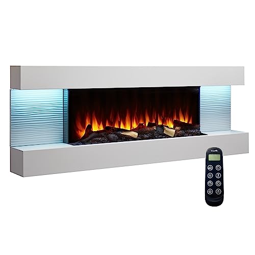 SimpliFire 36-Inch Wall Mount Electric Fireplace