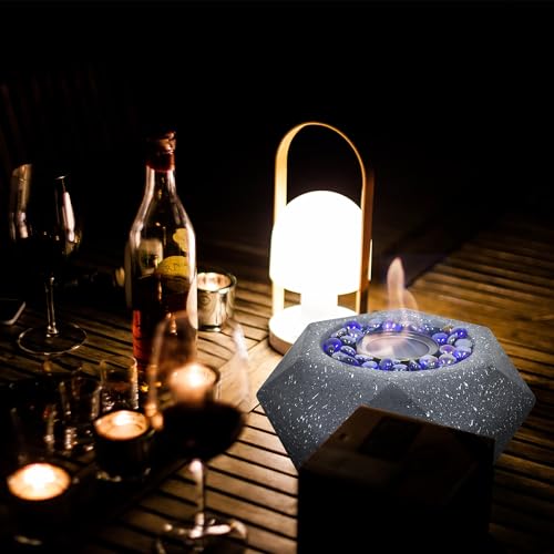 Tabletop Ethanol Fire Pit for Indoor/Outdoor Use