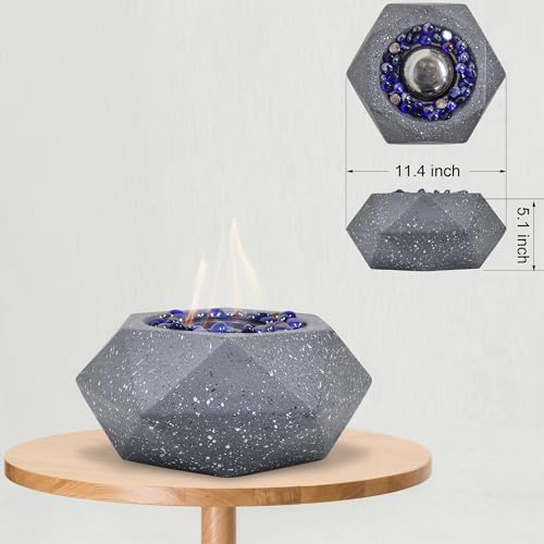 Tabletop Ethanol Fire Pit for Indoor/Outdoor Use