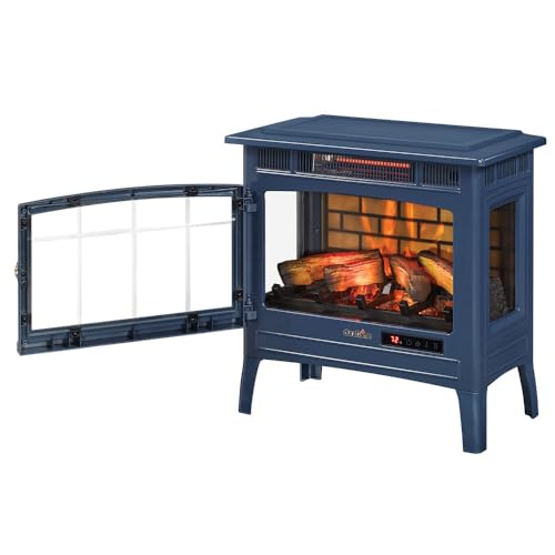 Duraflame® Navy Electric Infrared Quartz Fireplace Stove