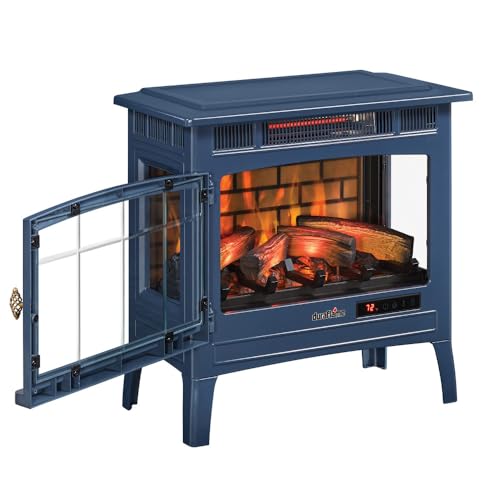 Duraflame® Navy Electric Infrared Quartz Fireplace Stove
