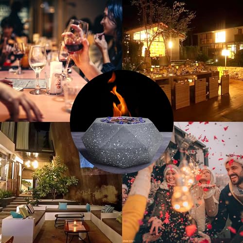 Tabletop Ethanol Fire Pit for Indoor/Outdoor Use