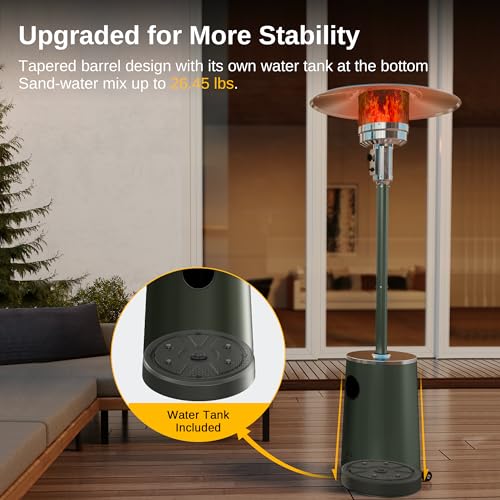 EAST OAK 50,000 BTU Outdoor Patio Heater