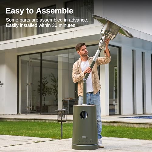 EAST OAK 50,000 BTU Outdoor Patio Heater