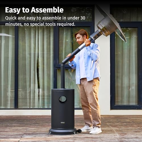 EAST OAK 48,000 BTU Outdoor Patio Heater