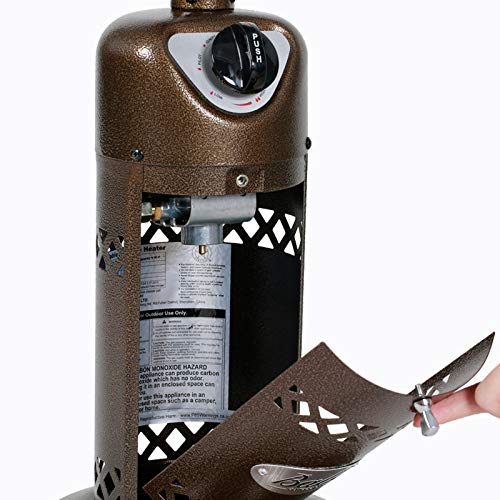 BALI OUTDOORS Bronze Propane Patio Heater