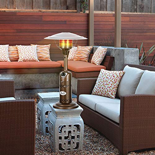 BALI OUTDOORS Bronze Propane Patio Heater