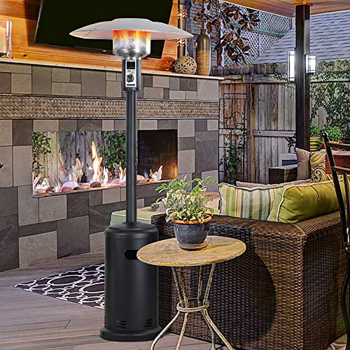BALI OUTDOORS Tall Standing Gas Patio Heater