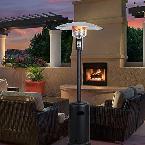 BALI OUTDOORS Tall Standing Gas Patio Heater
