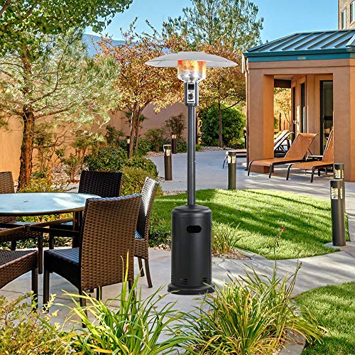 BALI OUTDOORS Tall Standing Gas Patio Heater