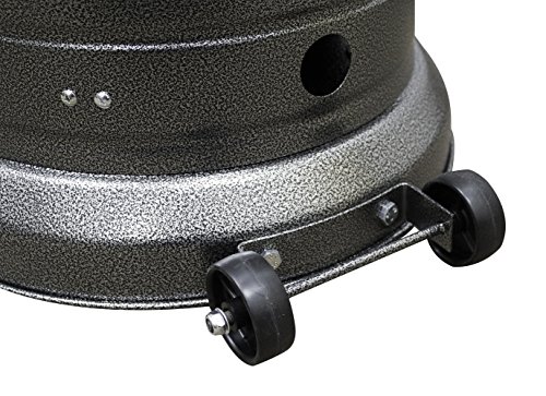Hiland 48,000 BTU Propane Patio Heater with Wheels