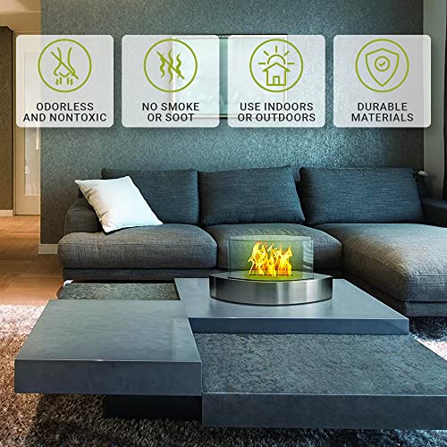 Lexington Portable Tabletop Bio-Ethanol Fireplace