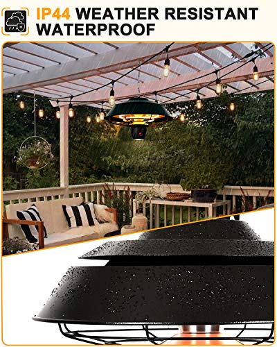 Star Patio Infrared Electric Patio Heater with Remote