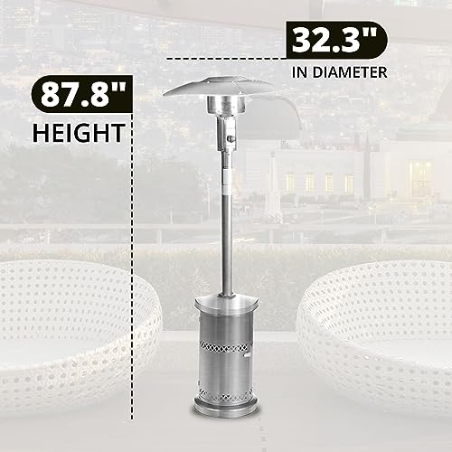 Four Seasons Stainless Steel Outdoor Patio Heater