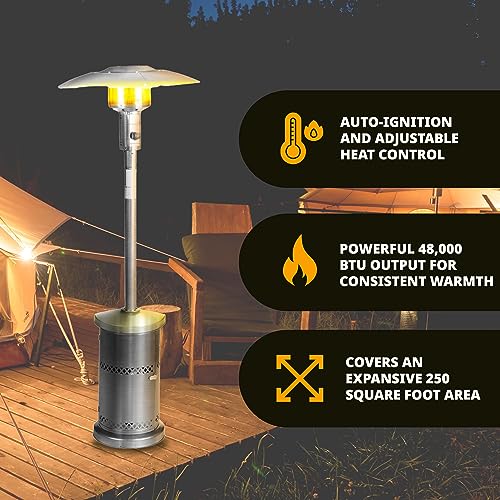 Four Seasons Stainless Steel Outdoor Patio Heater