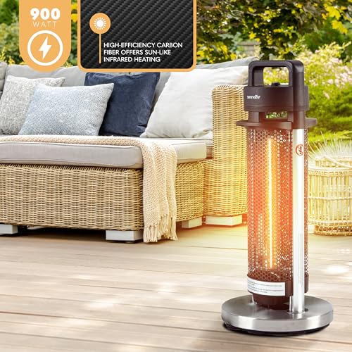 SereneLife 900W Infrared Electric Patio Heater