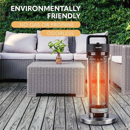 SereneLife 900W Infrared Electric Patio Heater