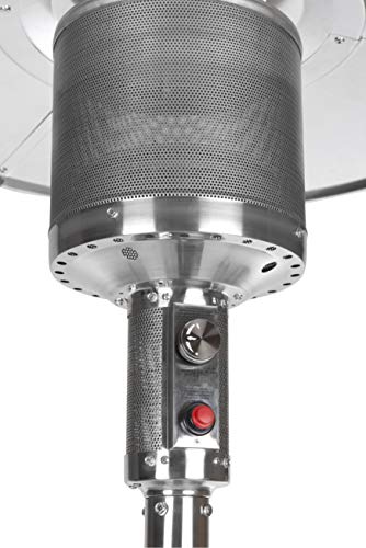 Fire Sense Stainless Steel Natural Gas Patio Heater