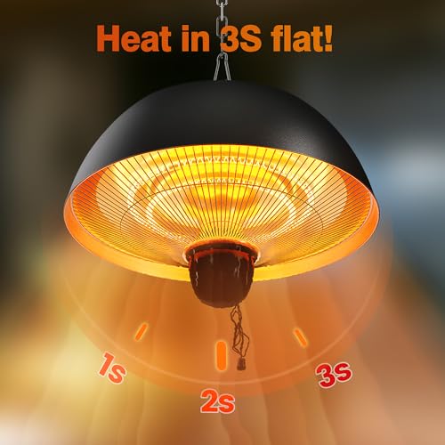 Ceiling Mounted Electric Infrared Patio Heater