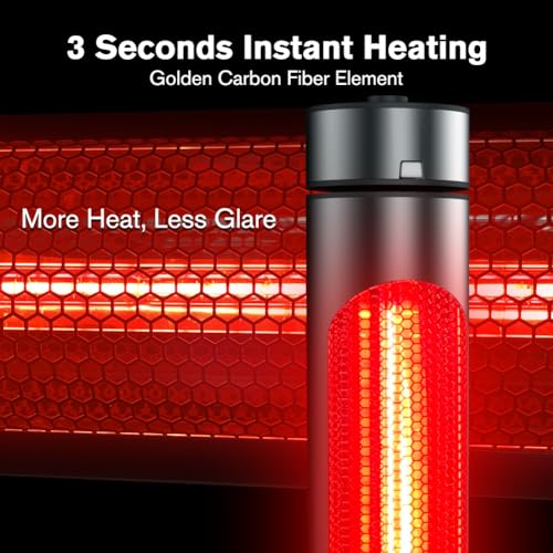 Thermomate 1500W Infrared Electric Patio Heater