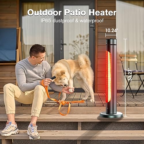 Thermomate 1500W Infrared Electric Patio Heater