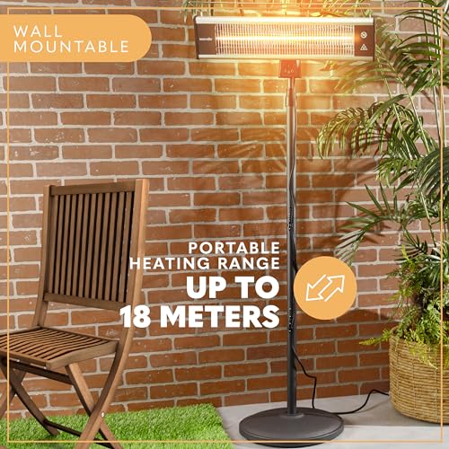 SereneLife Portable Electric Infrared Patio Heater