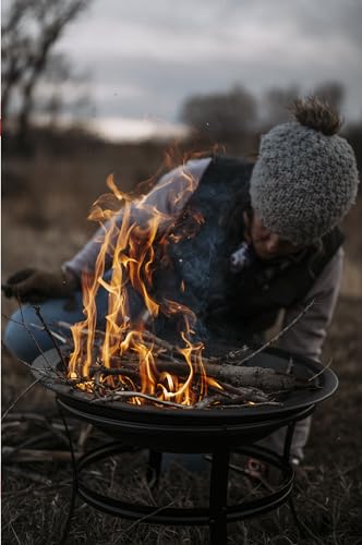 Gas One 22" Outdoor Wood Burning Fire Pit