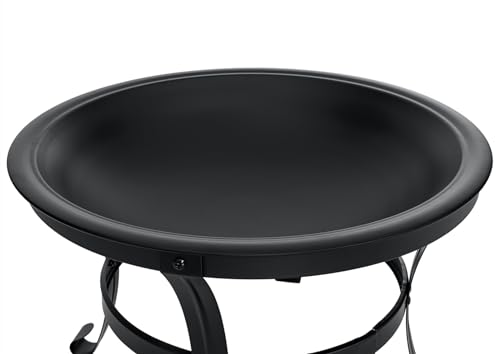 SINGLYFIRE 22" Outdoor Wood Burning Fire Pit