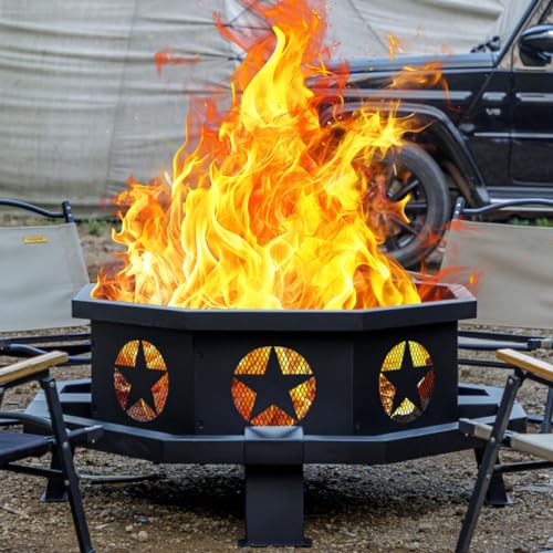Panovue 42" Heavy Duty Outdoor Fire Pit