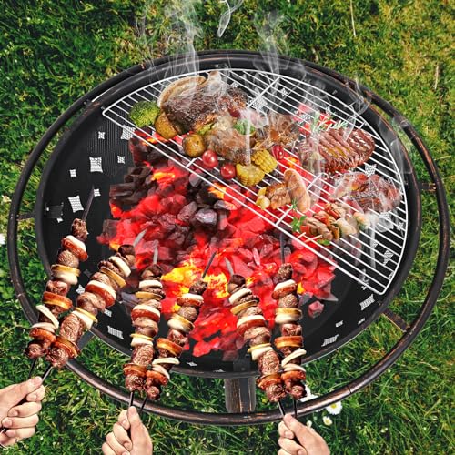 Hykolity 41-Inch Outdoor Wood Fire Pit