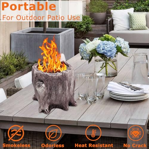 Sisetop Bioethanol Table Fireplace for Indoor & Outdoor