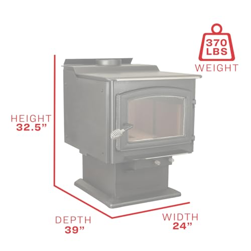 Ashley Hearth 3,200 Sq. Ft. Wood Stove