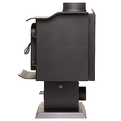Ashley Hearth AW1120E-P Wood Burning Stove, Black