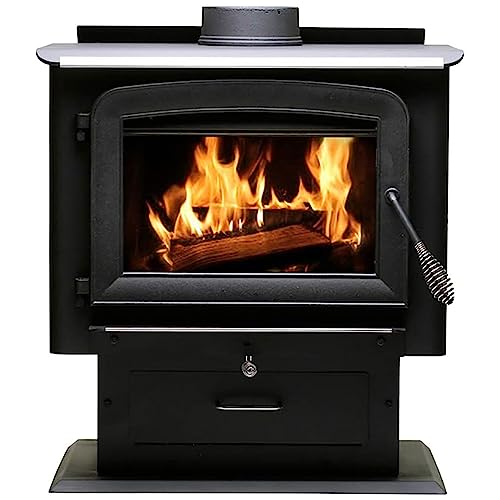 Ashley Hearth 2,000 Sq. Ft. Wood Stove - Black