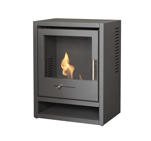 Charcoal Gray OKO S1 Bio Ethanol Stove