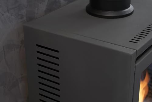 Charcoal Gray OKO S1 Bio Ethanol Stove