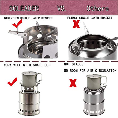 Portable Folding Wood Stove for Outdoor Adventures