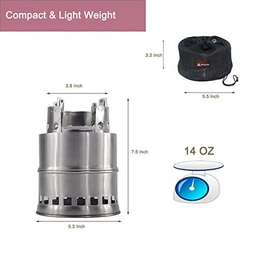 Portable Folding Wood Stove for Outdoor Adventures