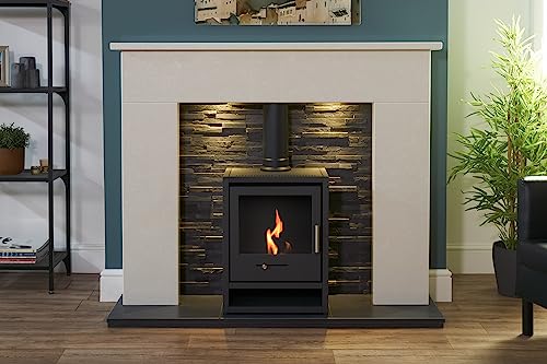Charcoal Gray OKO S1 Bio Ethanol Stove