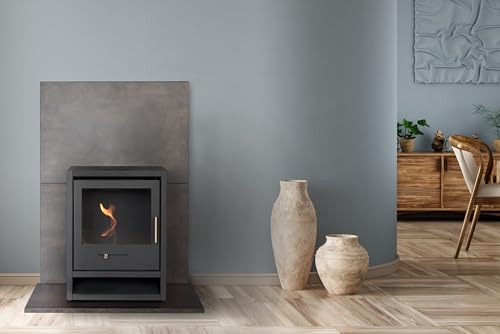 Charcoal Gray OKO S1 Bio Ethanol Stove