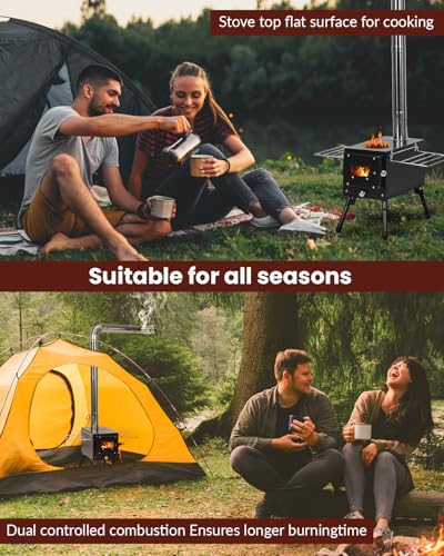 Portable Outdoor Wood Burning Stove for Camping