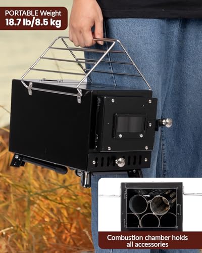 Portable Outdoor Wood Burning Stove for Camping