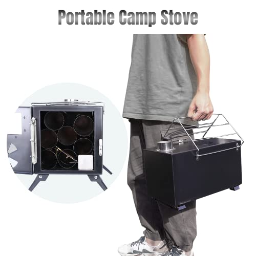 Fitinhot Portable Wood Burning Camp Stove