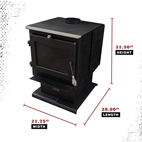 Huron Wood Stove by Cleveland Iron Works