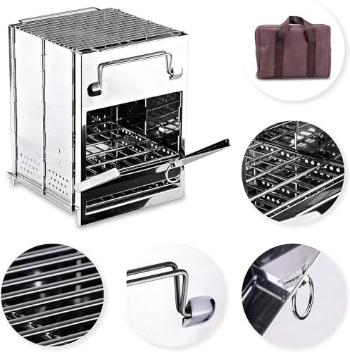 Portable Folding Camping Stove for Outdoor Adventures